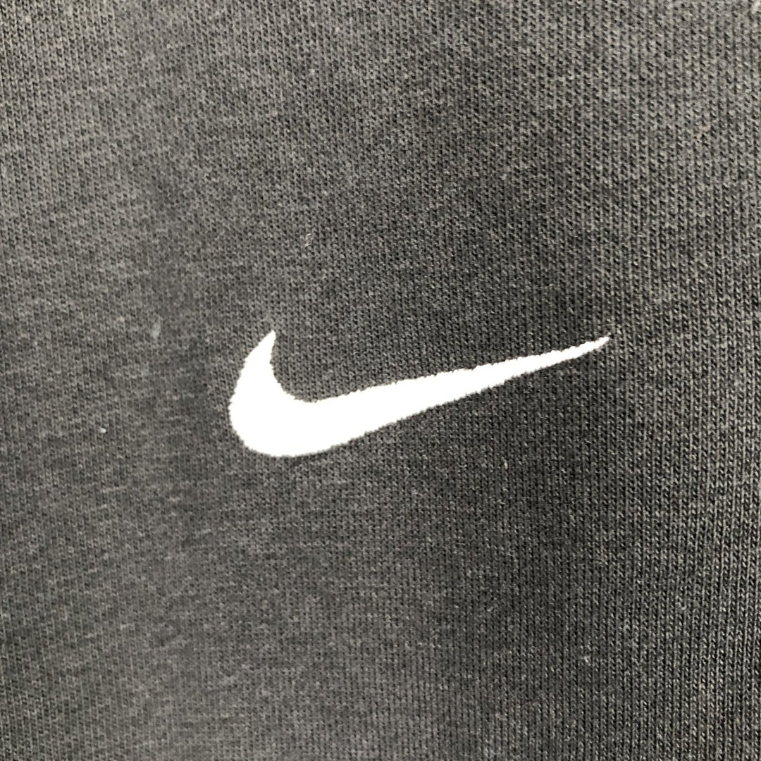 Nike Sweat Full-Zip Hoodie, Men's Size M cotton black type Vintage Second Hand