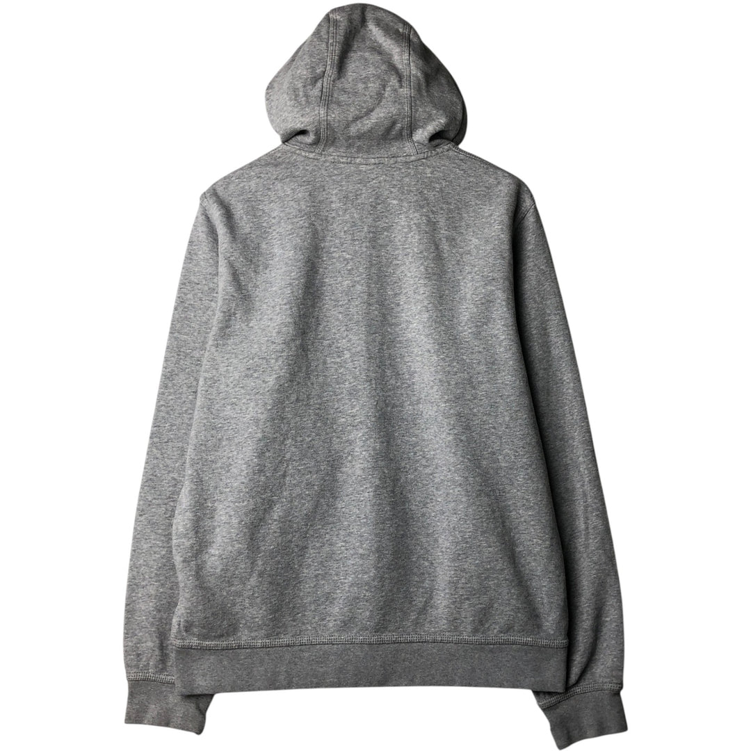 Nike Sweat Full Zip Hoodie Men's Size L cotton gray type Vintage Second Hand