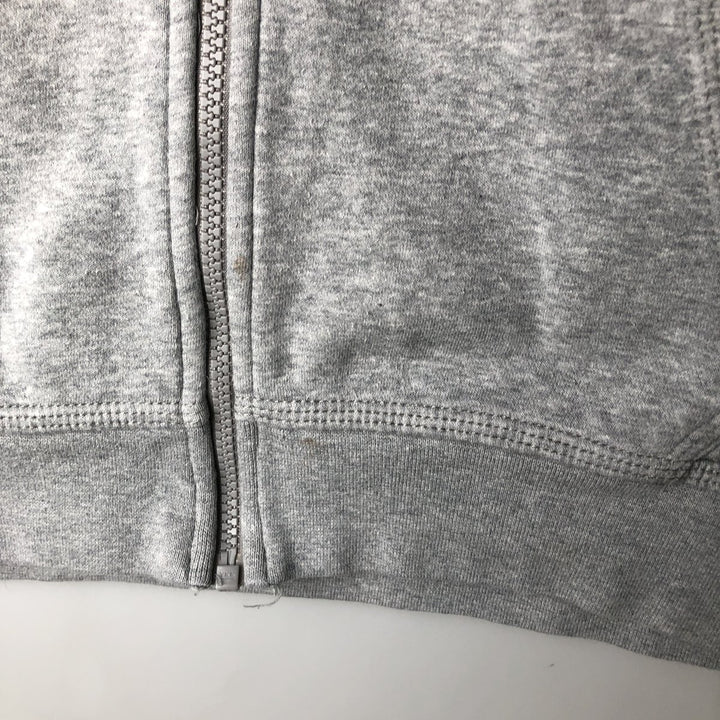 Nike Sweat Full Zip Hoodie Men's Size L cotton gray type Vintage Second Hand