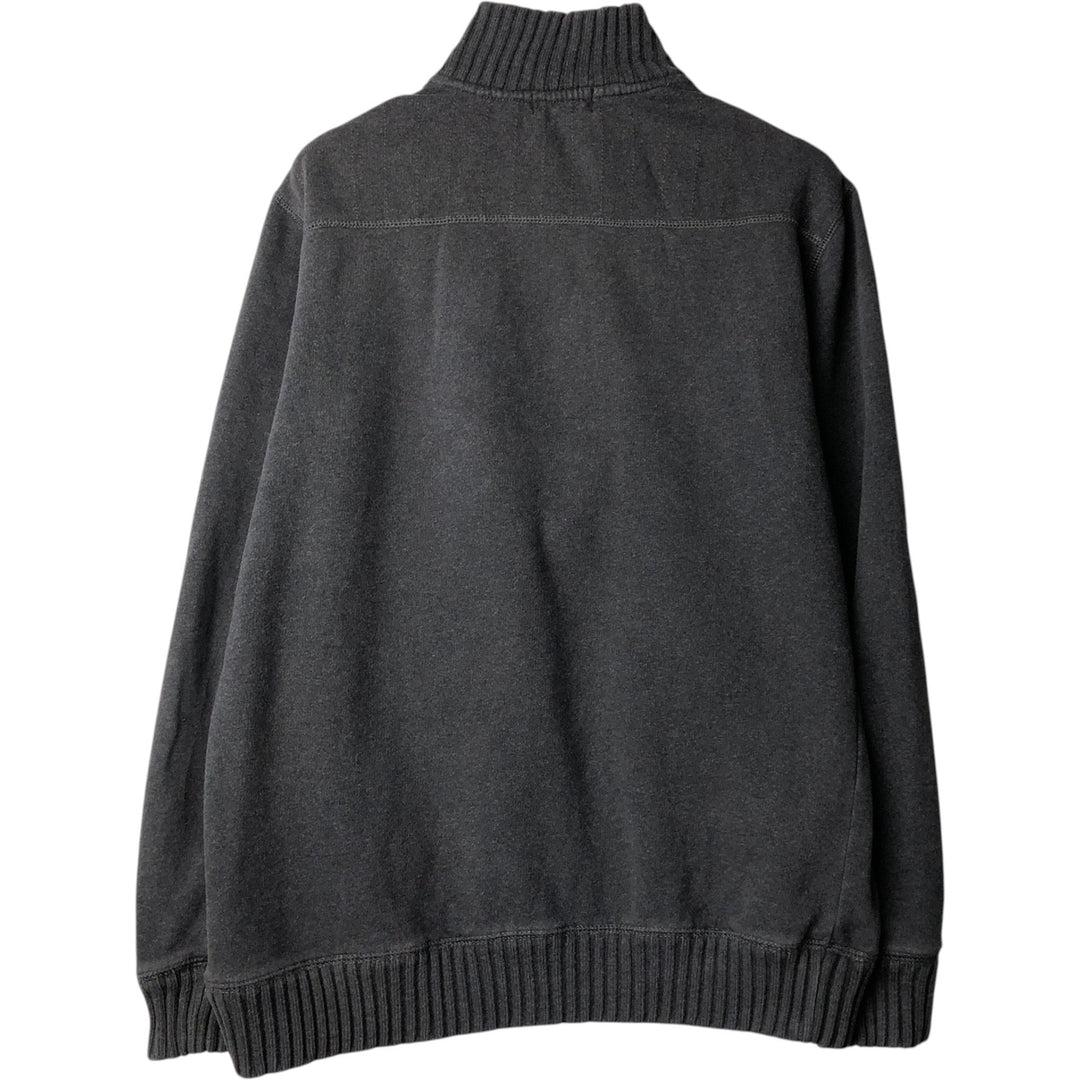 Vintage 90s-00'S Calvin Klein full-zip sweatshirt, size L, men's unclear gray type Vintage Second Hand