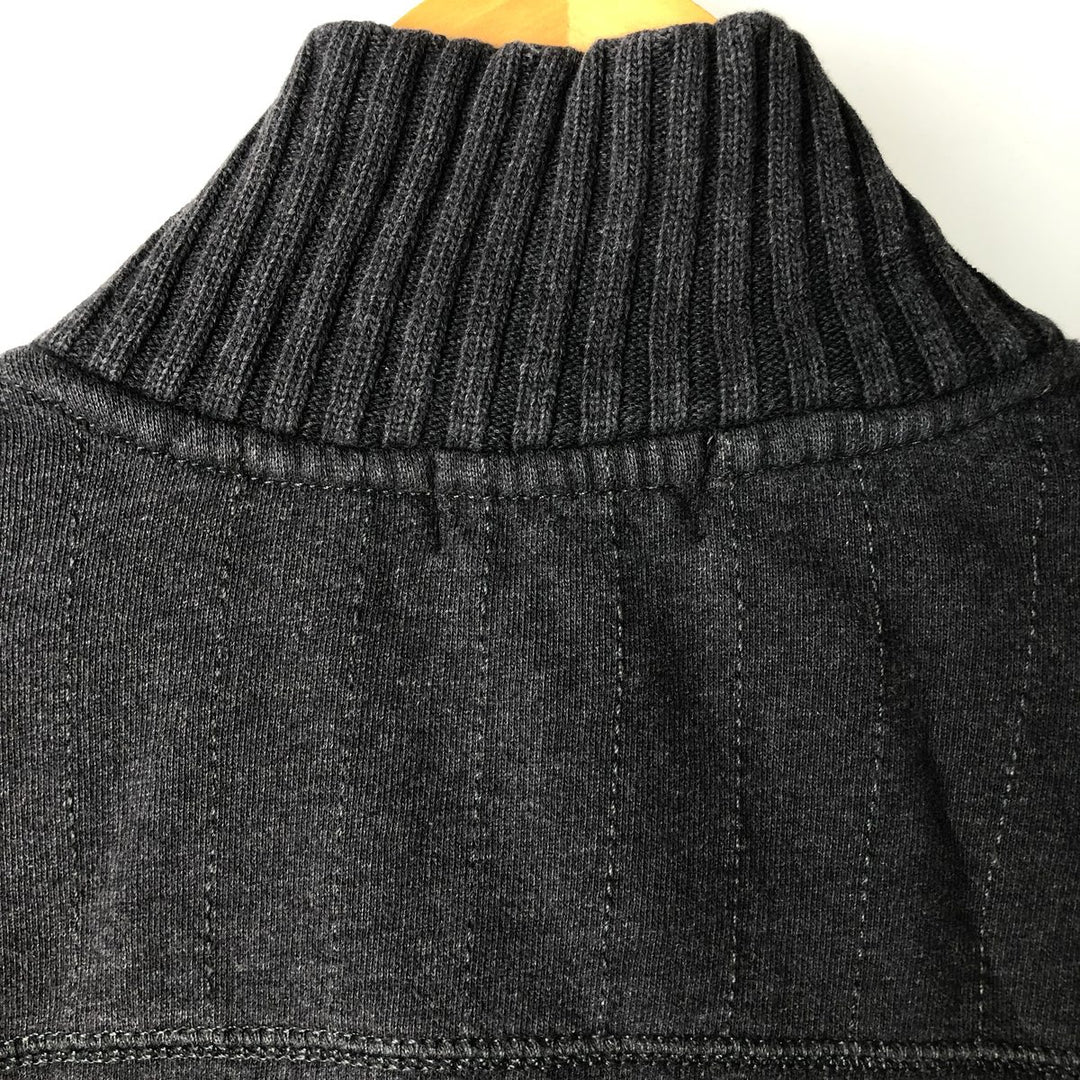 Vintage 90s-00'S Calvin Klein full-zip sweatshirt, size L, men's unclear gray type Vintage Second Hand