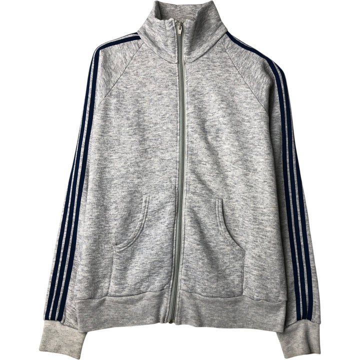 BASSETT-WALKER Full-Zip Sweatshirt (Men's Size L) unclear gray type Vintage Second Hand