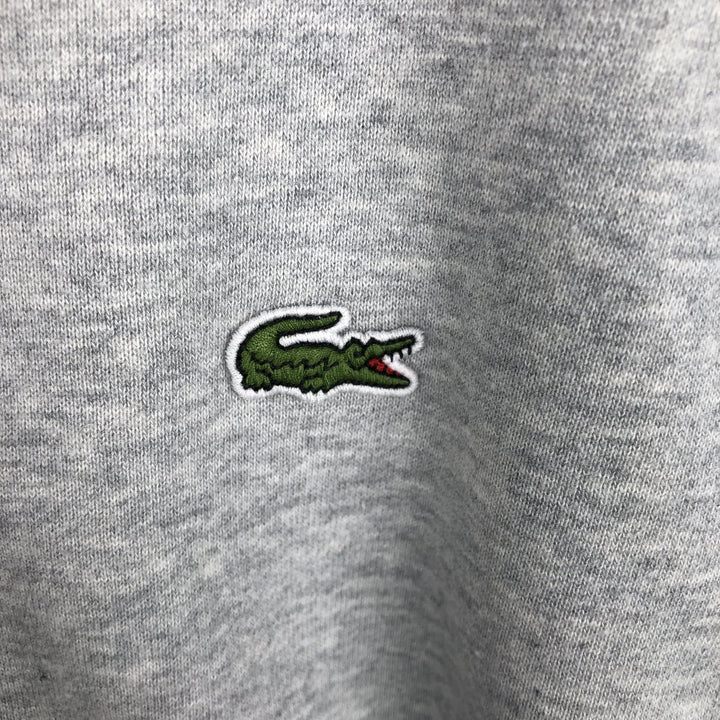 Lacoste Classic Fit Full Zip Sweatshirt Hoodie, Size 5 (Men's L) cotton gray type Vintage Second Hand