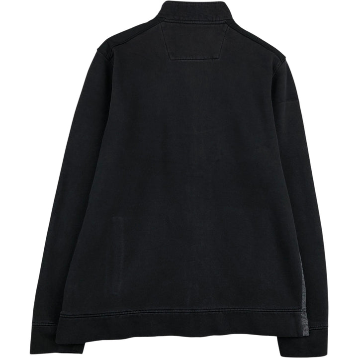 Calvin Klein full-zip sweatshirt, men's size L unclear black type Vintage Second Hand