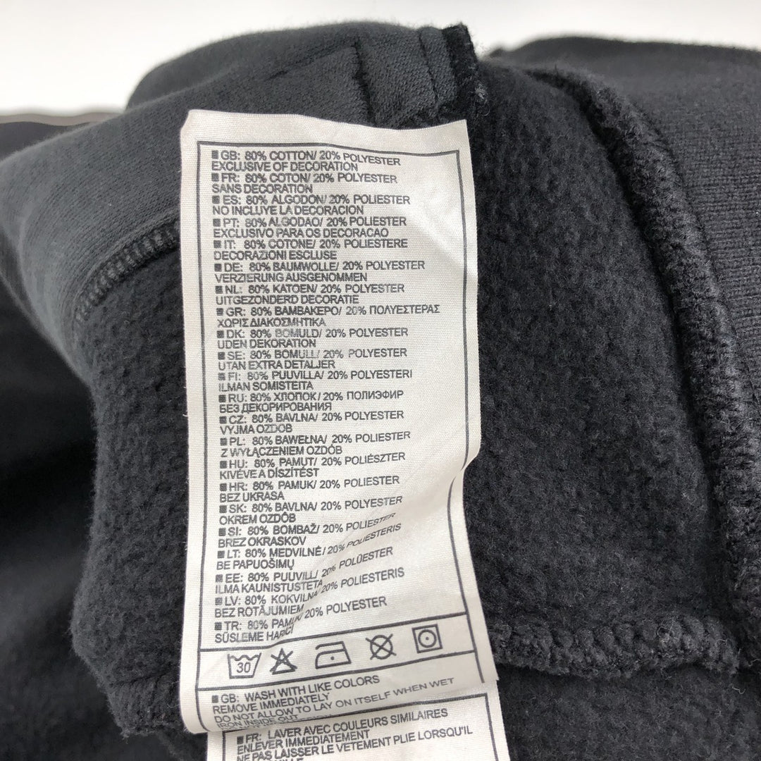 2000'S Nike full-zip sweatshirt, men's size XL cotton black type Vintage Second Hand