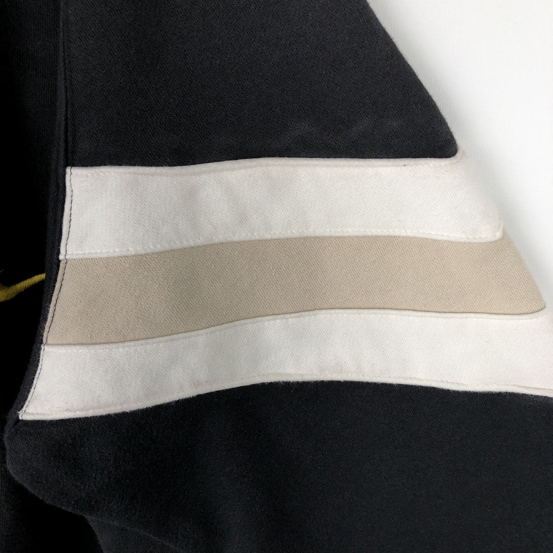 2000'S Nike full-zip sweatshirt, men's size XL cotton black type Vintage Second Hand