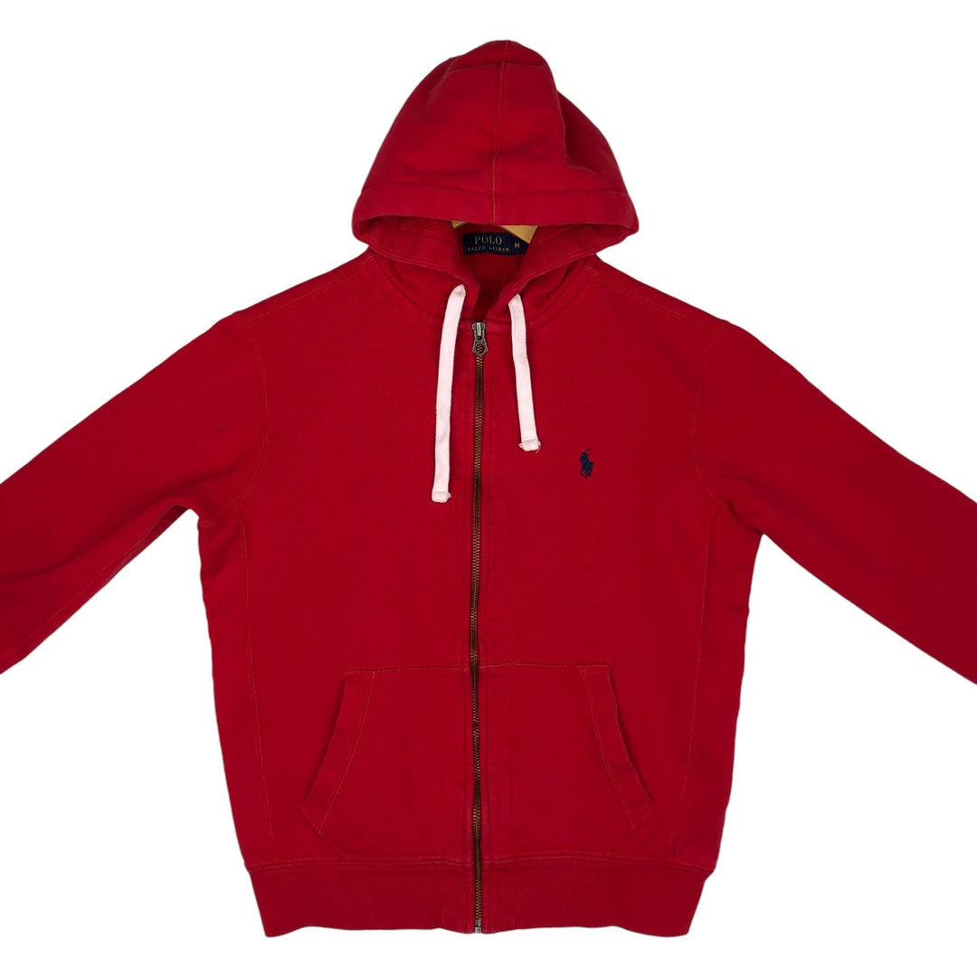 Ralph Lauren POLO RALPH LAUREN Sweat Full Zip Hoodie Men's M cotton red type Vintage Second Hand