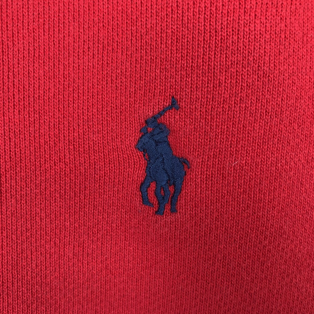 Ralph Lauren POLO RALPH LAUREN Sweat Full Zip Hoodie Men's M cotton red type Vintage Second Hand