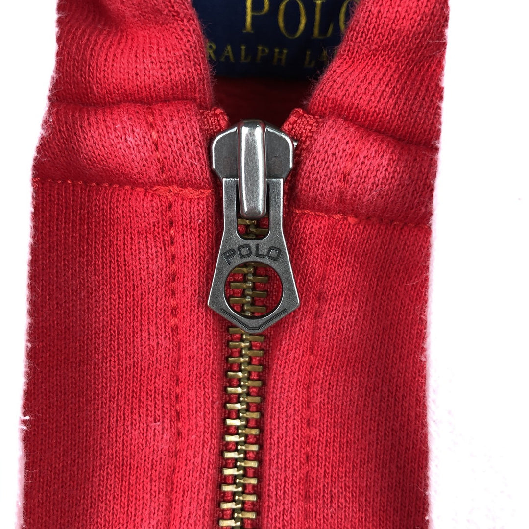 Ralph Lauren POLO RALPH LAUREN Sweat Full Zip Hoodie Men's M cotton red type Vintage Second Hand