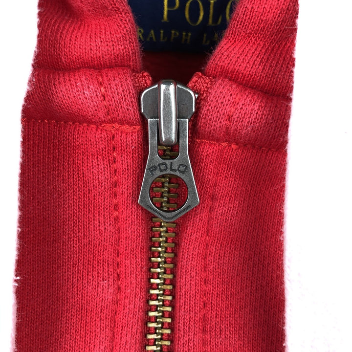 Ralph Lauren POLO RALPH LAUREN Sweat Full Zip Hoodie Men's M cotton red type Vintage Second Hand