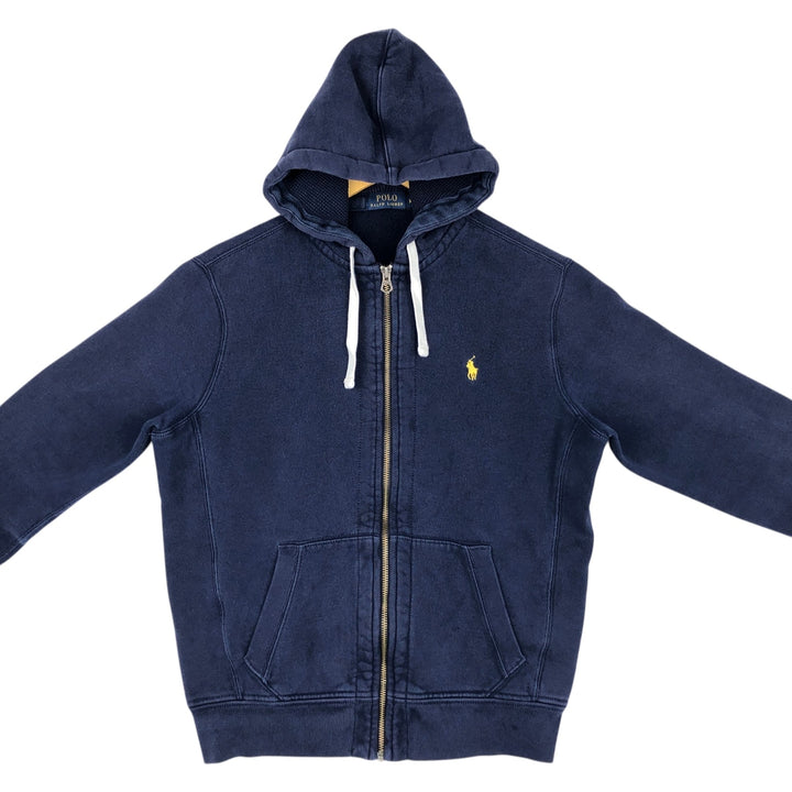 Ralph Lauren POLO RALPH LAUREN Sweat Full Zip Hoodie Men's M cotton navy blue type Vintage Second Hand