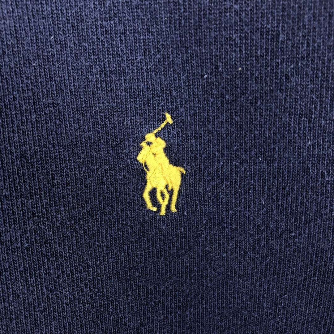 Ralph Lauren POLO RALPH LAUREN Sweat Full Zip Hoodie Men's M cotton navy blue type Vintage Second Hand