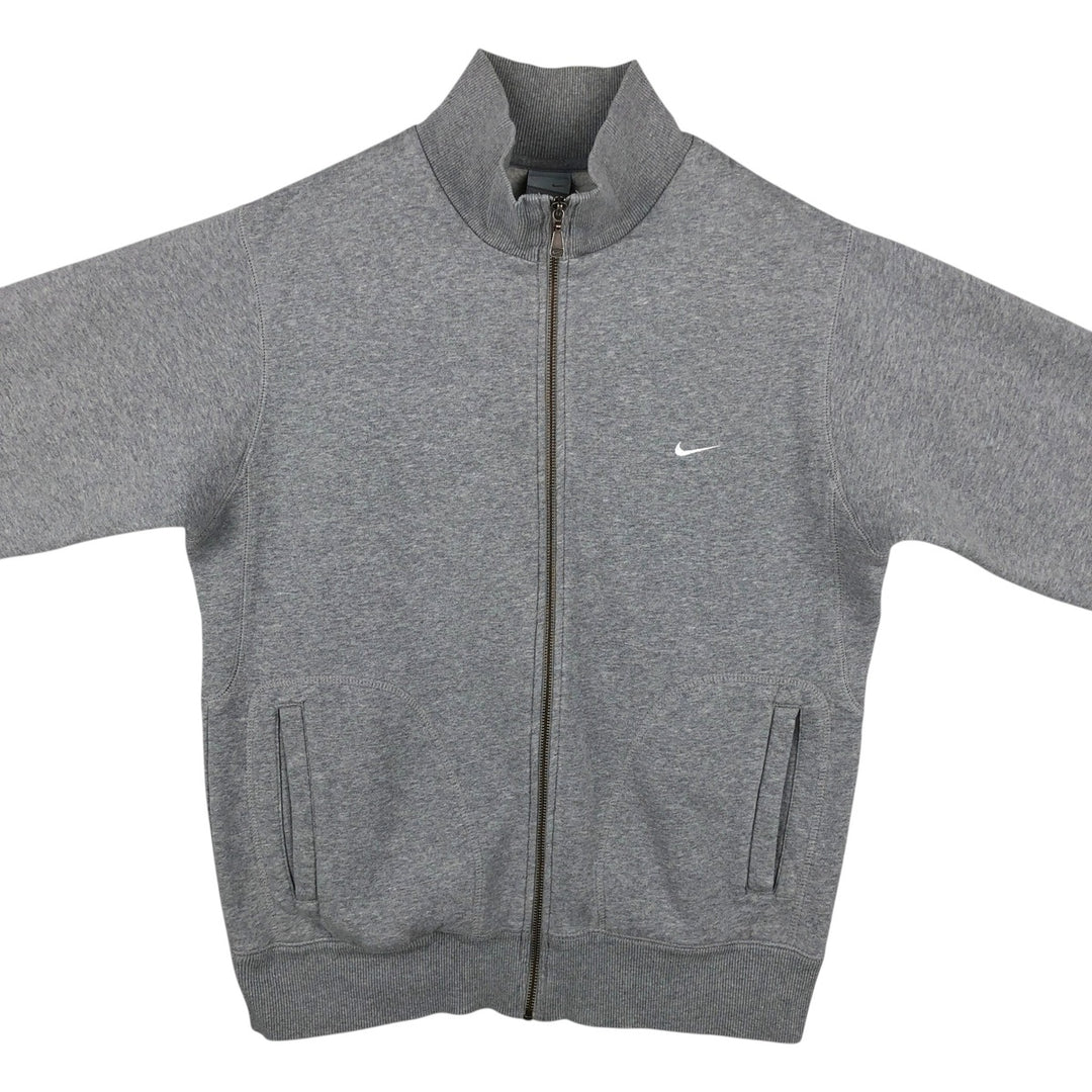 00'S Nike full zip sweatshirt, men's size M cotton gray type Vintage Second Hand
