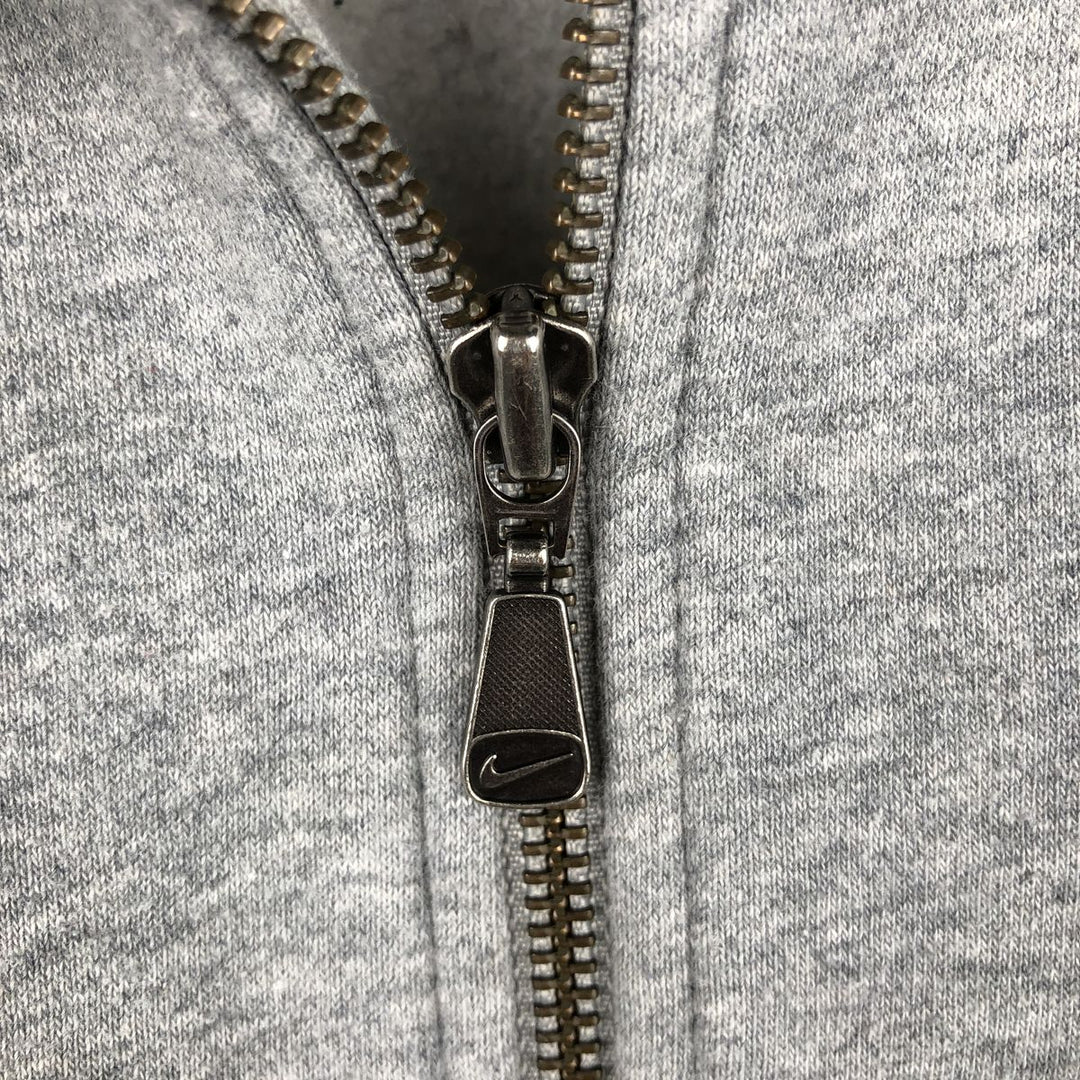 00'S Nike full zip sweatshirt, men's size M cotton gray type Vintage Second Hand