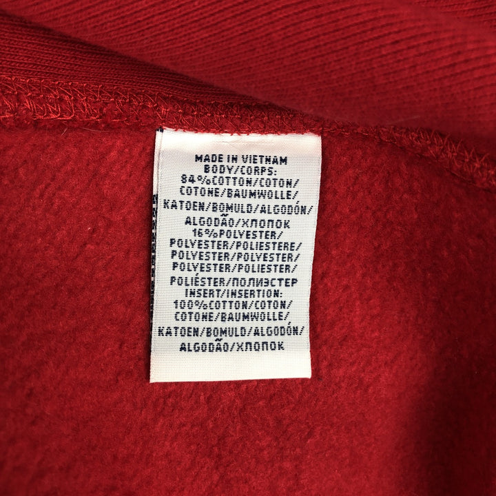 Ralph Lauren POLO RALPH LAUREN Sweat Full Zip Hoodie Men's XL cotton red type Vintage Second Hand