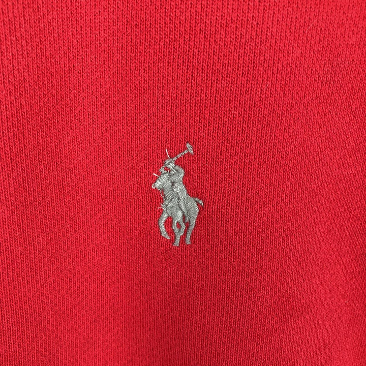 Ralph Lauren POLO RALPH LAUREN Sweat Full Zip Hoodie Men's XL cotton red type Vintage Second Hand