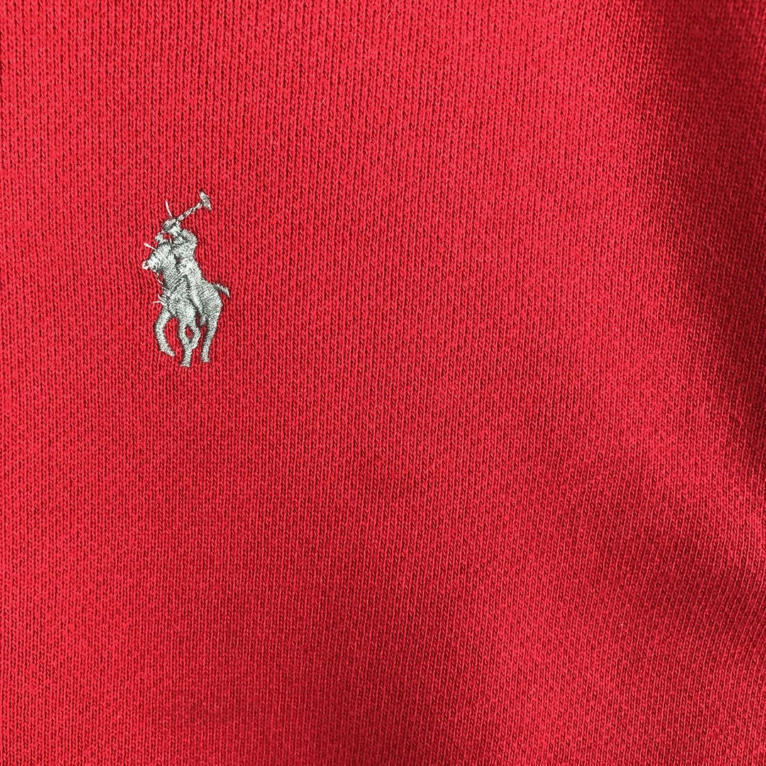 Ralph Lauren POLO RALPH LAUREN Sweat Full Zip Hoodie Men's XL cotton red type Vintage Second Hand