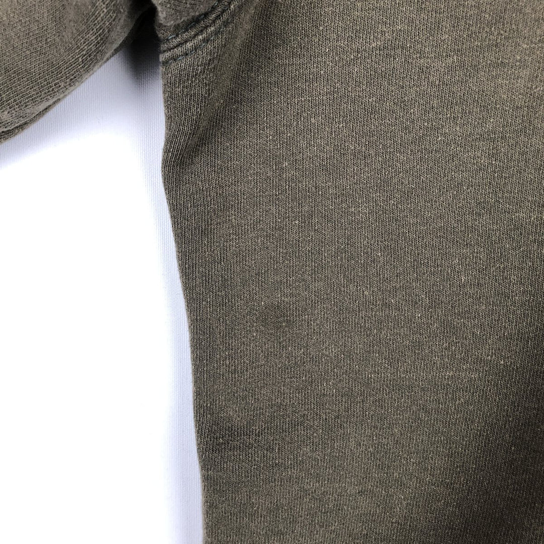 Carhartt Original Fit Full-Zip Sweatshirt Hoodie, Men's Size Small cotton Khaki type Vintage Second Hand
