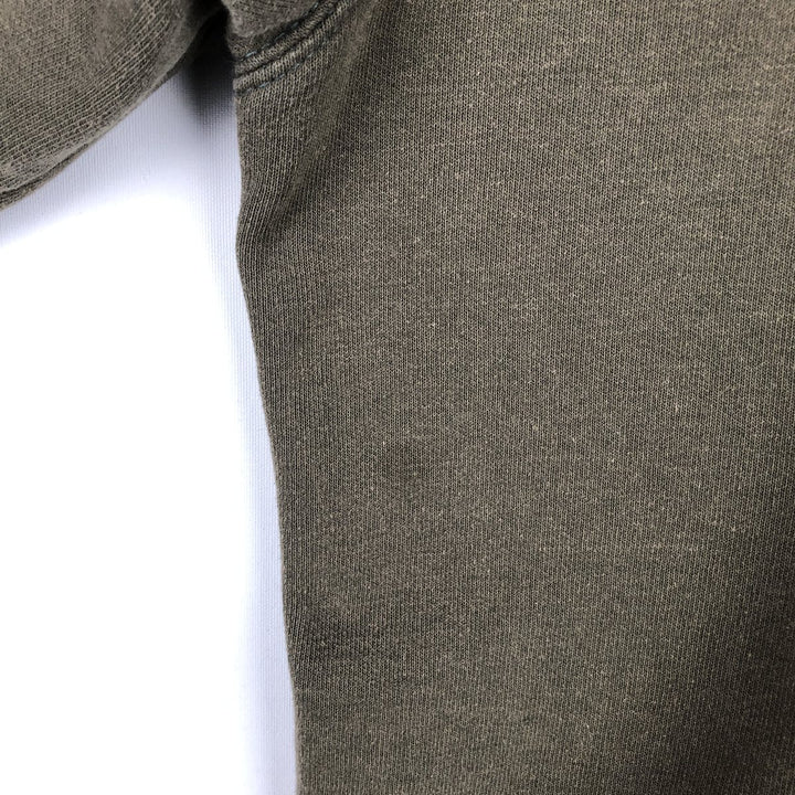 Carhartt Original Fit Full-Zip Sweatshirt Hoodie, Men's Size Small cotton Khaki type Vintage Second Hand