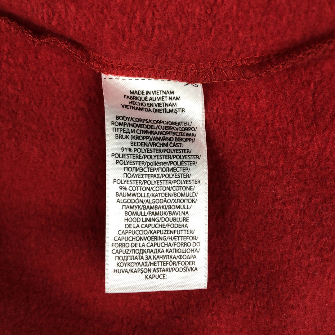Ralph Lauren POLO by Ralph Lauren Big Pony Sweat Full-Zip Hoodie, Men's Size XL (approx.) polyester red type Vintage Second Hand