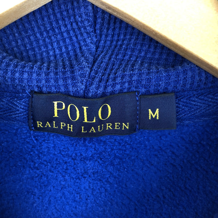 Ralph Lauren POLO RALPH LAUREN Sweat Full Zip Hoodie Men's M cotton blue type Vintage Second Hand