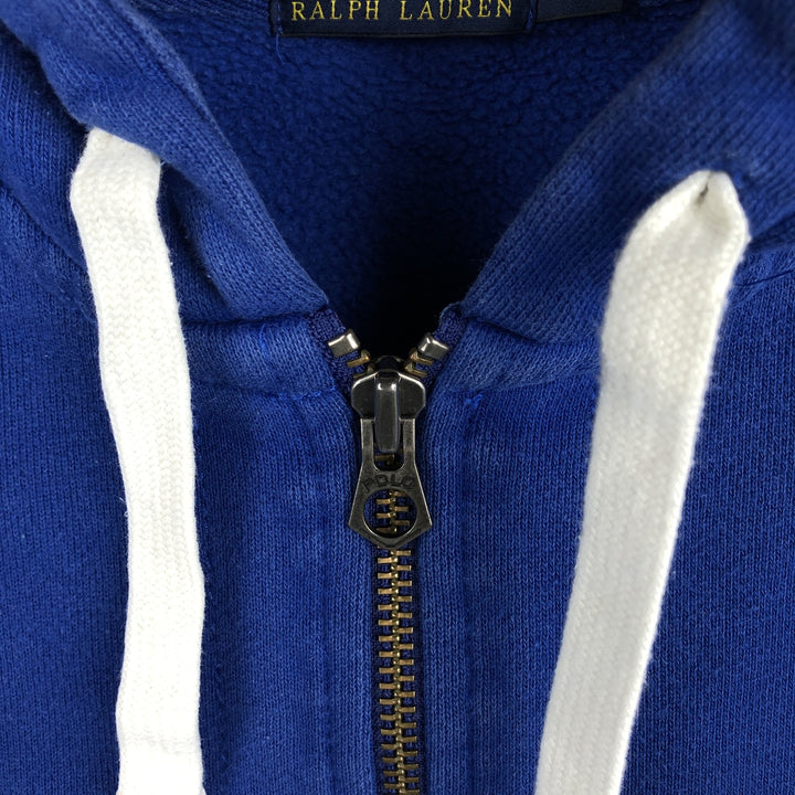 Ralph Lauren POLO RALPH LAUREN Sweat Full Zip Hoodie Men's M cotton blue type Vintage Second Hand