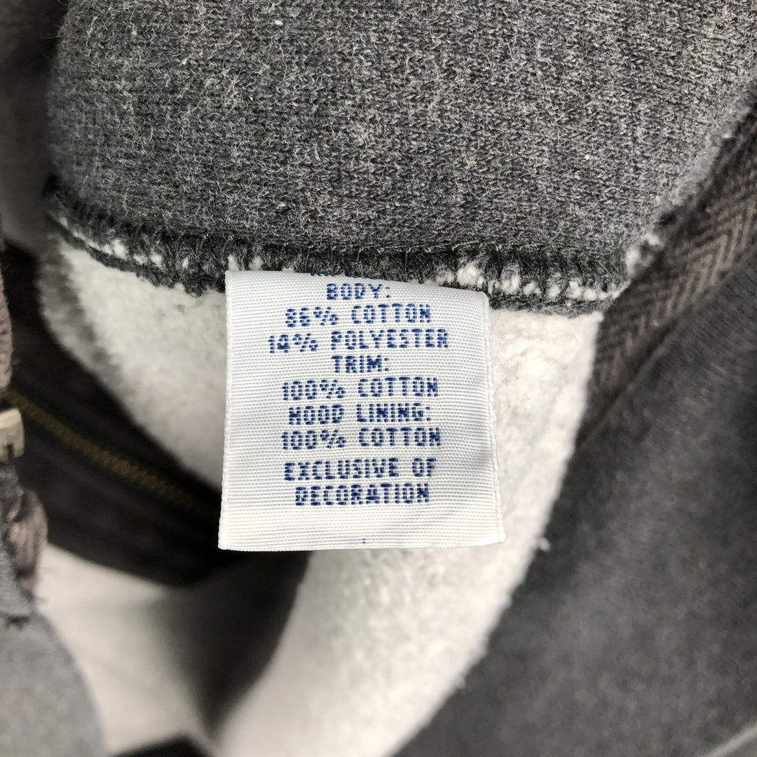 Ralph Lauren POLO RALPH LAUREN Sweat Full Zip Hoodie Men's XXL cotton gray type Vintage Second Hand
