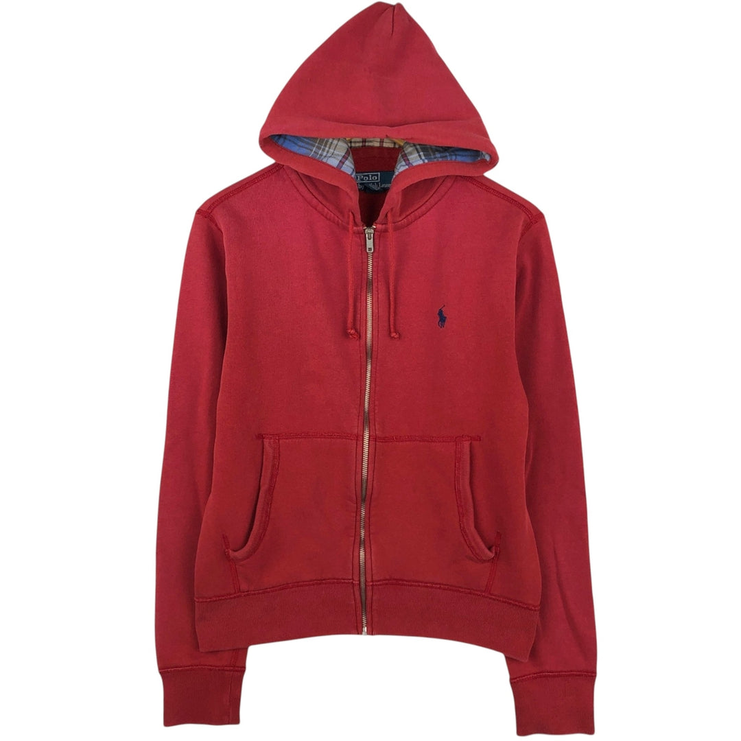 Ralph Lauren POLO by Ralph Lauren Sweat Full Zip Hoodie Men's S cotton red type Vintage Second Hand