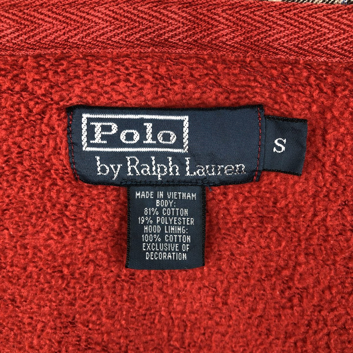 Ralph Lauren POLO by Ralph Lauren Sweat Full Zip Hoodie Men's S cotton red type Vintage Second Hand