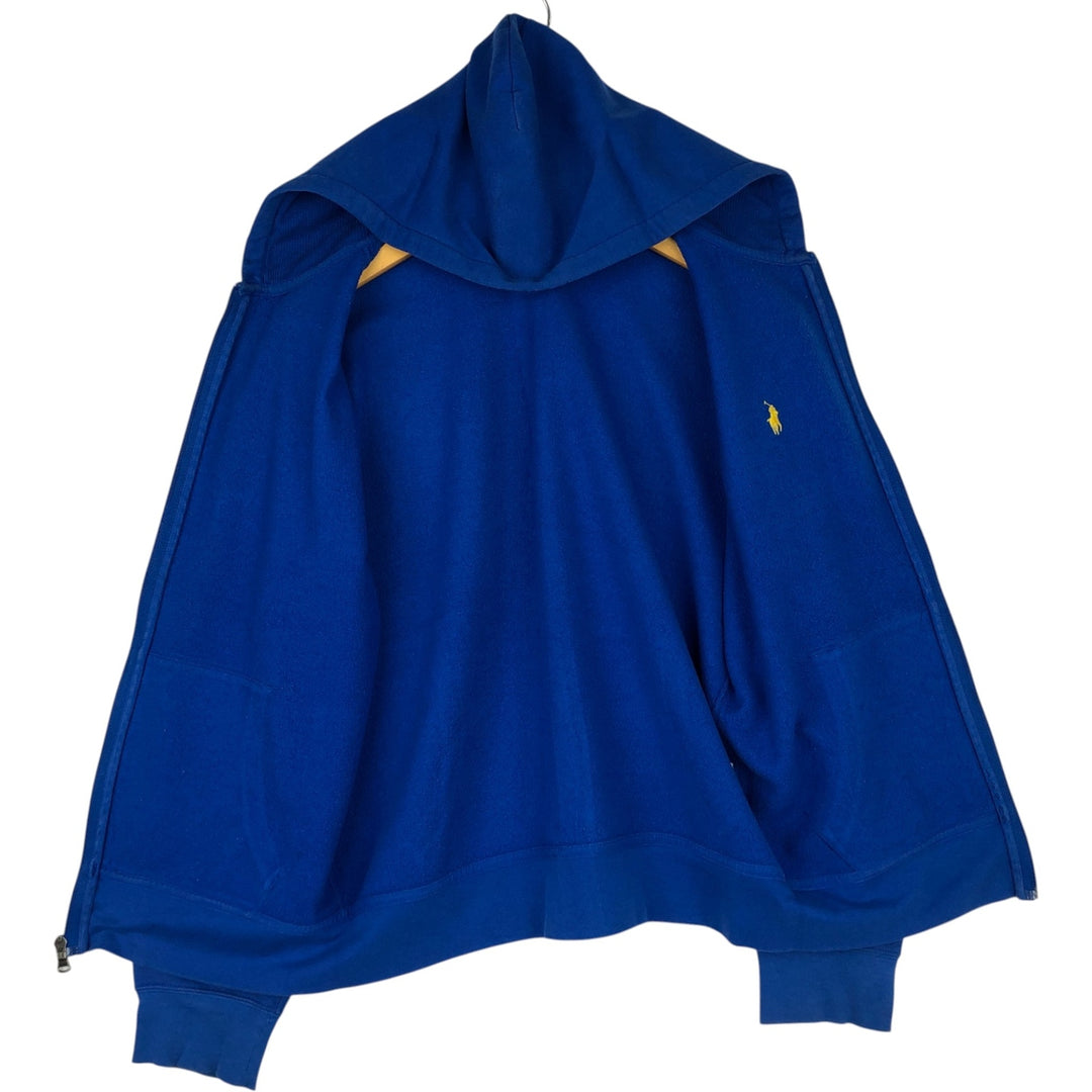 Ralph Lauren POLO by Ralph Lauren Sweat Full Zip Hoodie Men's M cotton blue type Vintage Second Hand