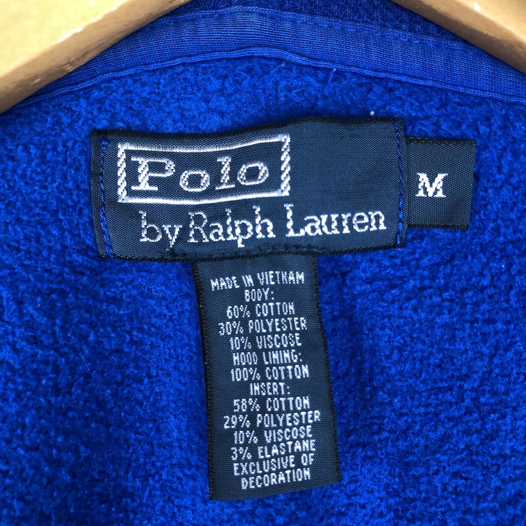 Ralph Lauren POLO by Ralph Lauren Sweat Full Zip Hoodie Men's M cotton blue type Vintage Second Hand