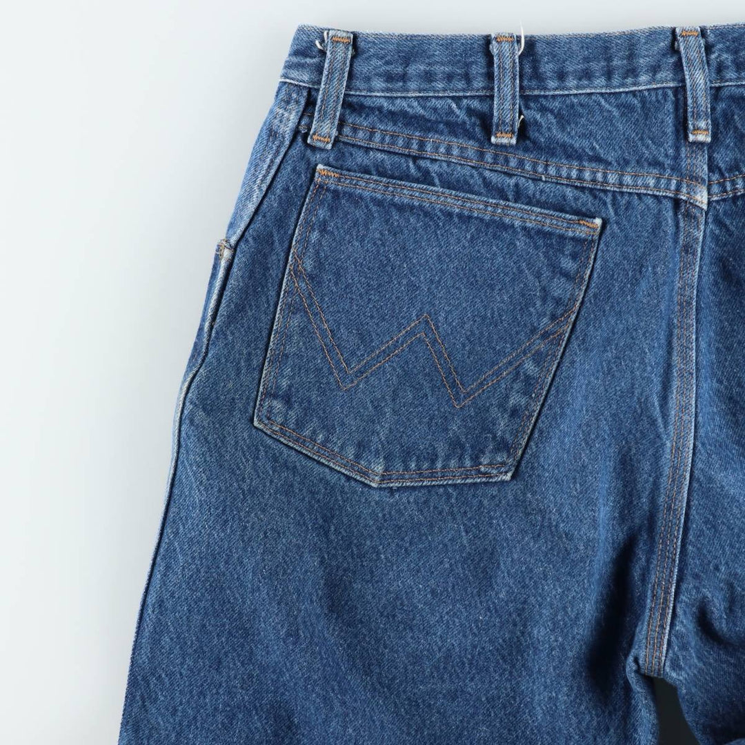 70s-80'S Wrangler Tapered Denim Pants, Men's Size W32 (approx.), Vintage unclear blue type Vintage Second Hand
