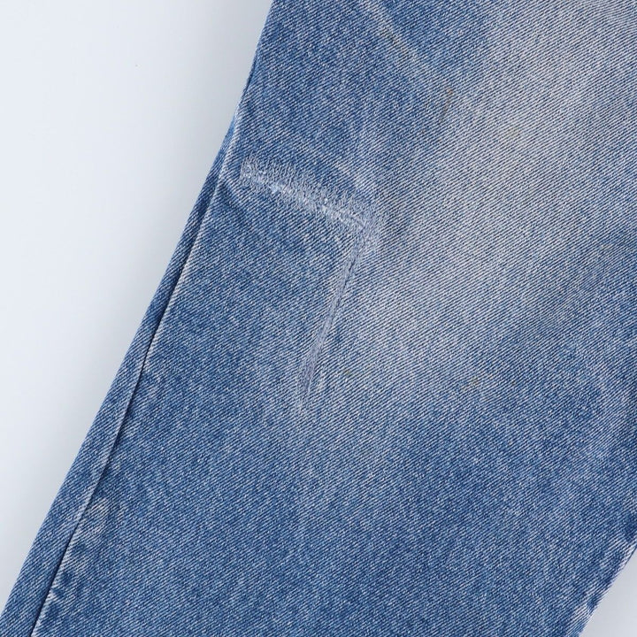 Lee Straight Denim Pants, Made in USA, Men's Size W38 (approx.) cotton blue type Vintage Second Hand