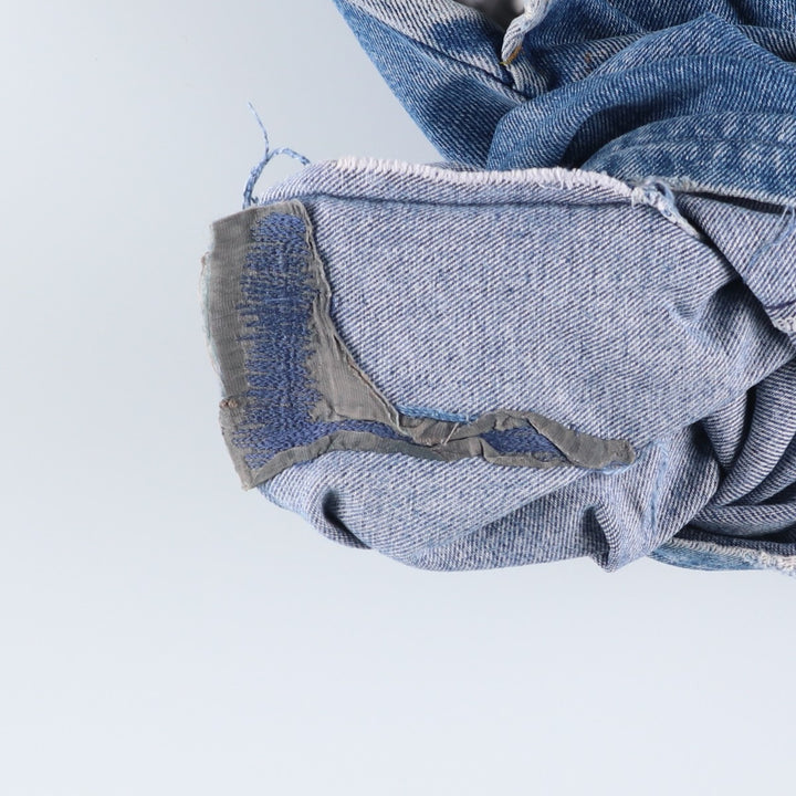 Lee Straight Denim Pants, Made in USA, Men's Size W38 (approx.) cotton blue type Vintage Second Hand