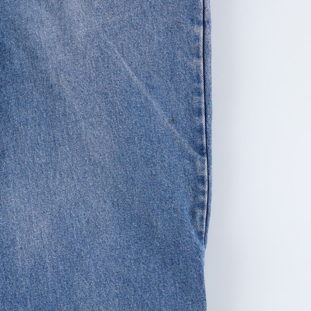Lee Straight Denim Pants, Made in USA, Men's Size W38 (approx.) cotton blue type Vintage Second Hand