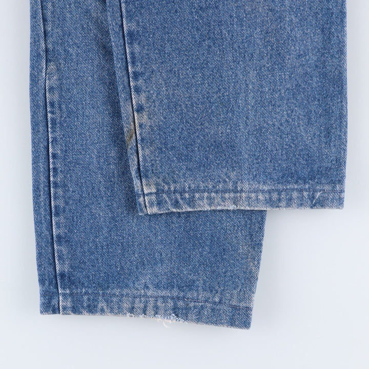 Lee Straight Denim Pants, Made in USA, Men's Size W38 (approx.) cotton blue type Vintage Second Hand