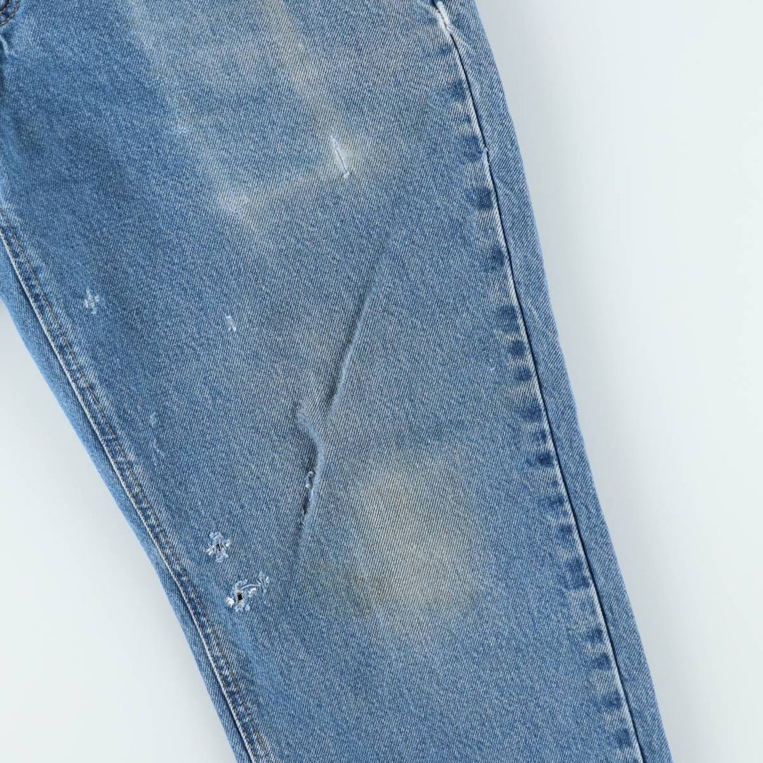 Carhartt Tapered Denim Pants for Men, W34 equivalent cotton blue type Vintage Second Hand