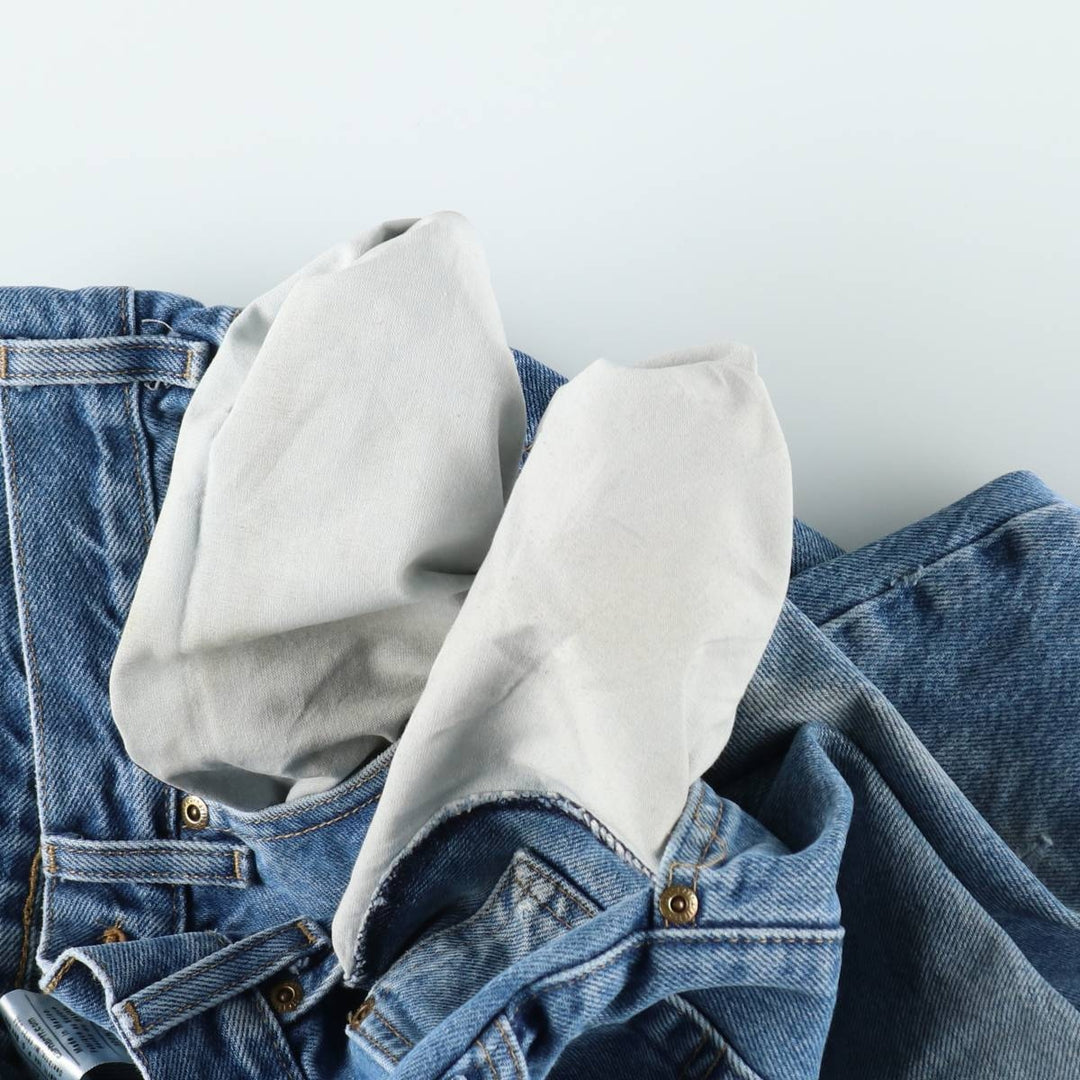 Carhartt Tapered Denim Pants for Men, W34 equivalent cotton blue type Vintage Second Hand