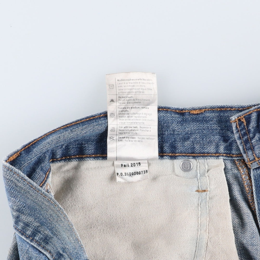 Carhartt Relaxed Fit Straight Denim Pants, Men's, Size 35 cotton blue type Vintage Second Hand