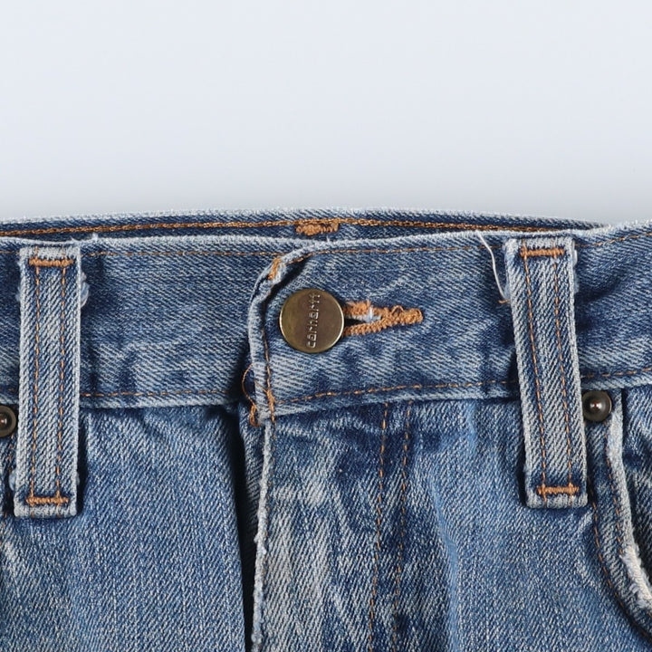 Carhartt Relaxed Fit Straight Denim Pants, Men's, Size 35 cotton blue type Vintage Second Hand