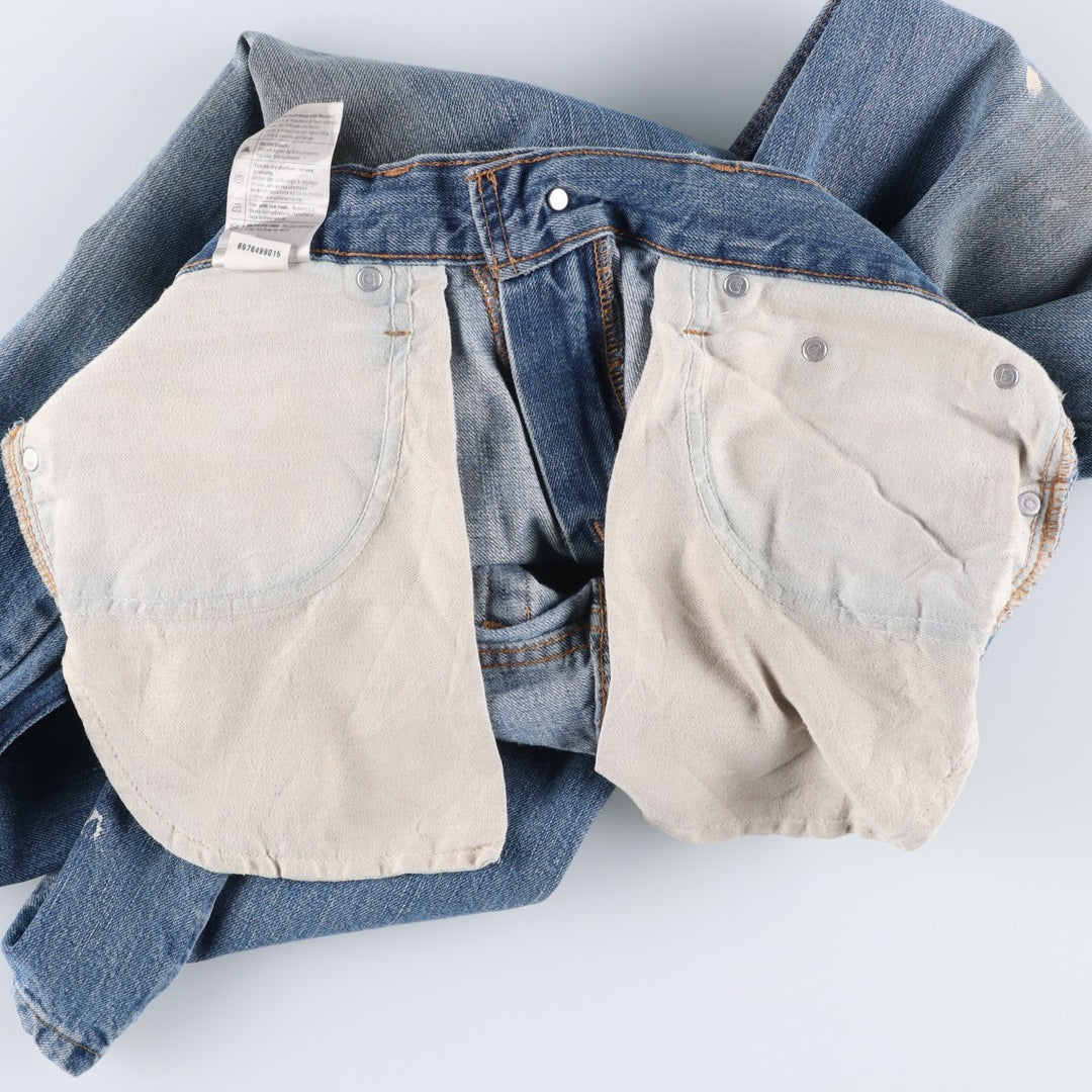 Carhartt Relaxed Fit Straight Denim Pants, Men's, Size 35 cotton blue type Vintage Second Hand