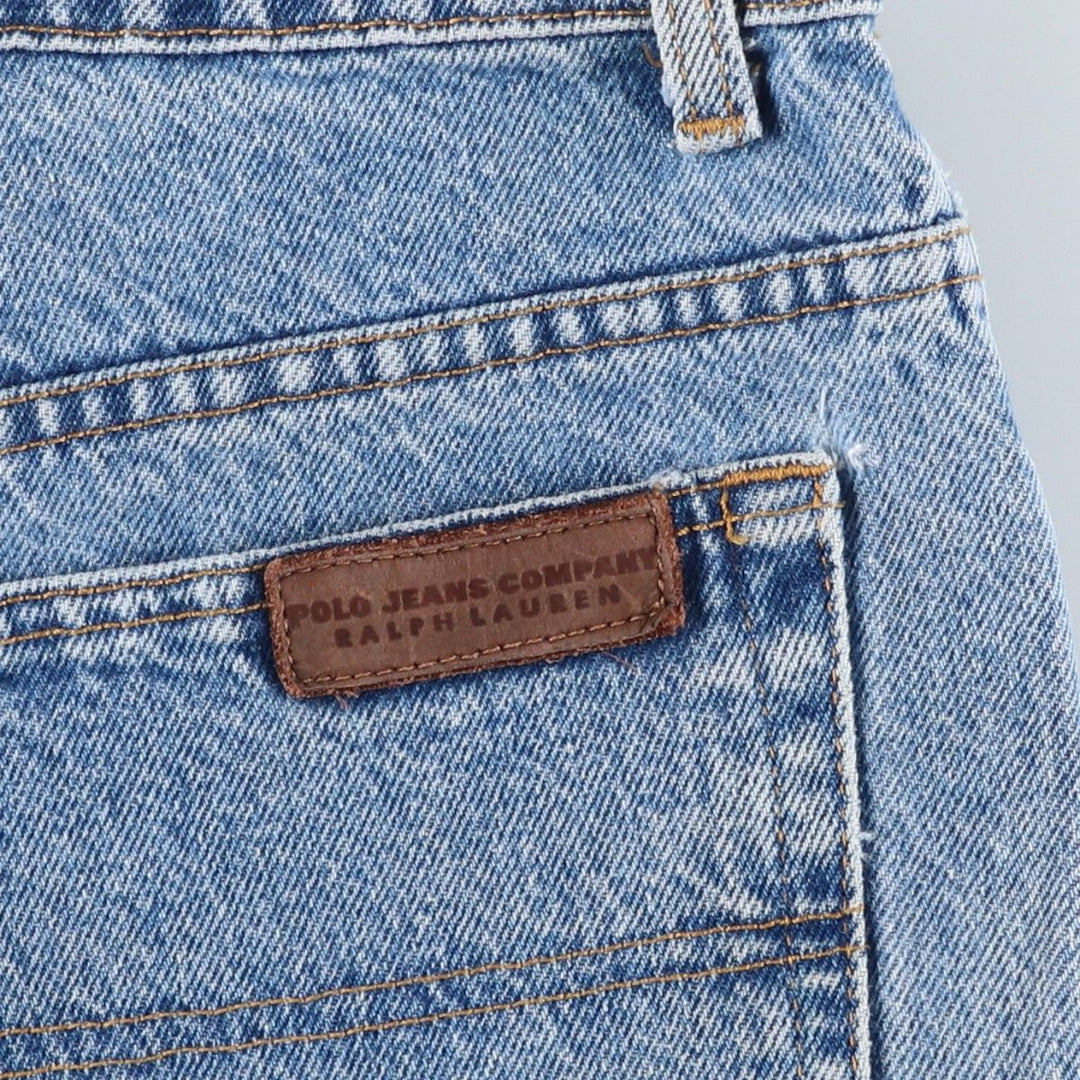 Ralph Lauren POLO RALPH LAUREN Tapered Denim Pants, Men's Size W33 (approx.) cotton blue type Vintage Second Hand