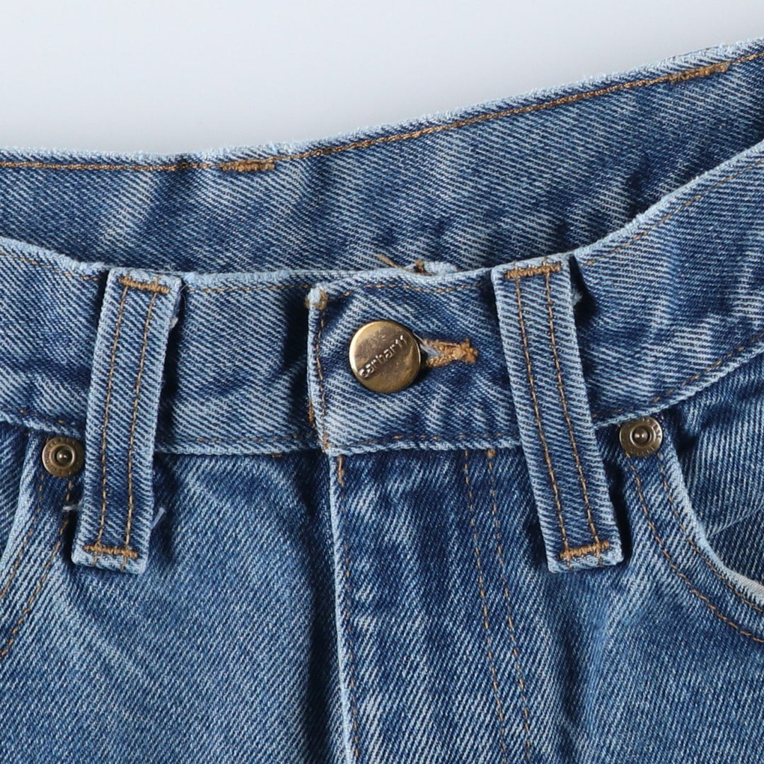 Carhartt Relaxed Fit Straight Denim Pants, Men's, Size 35 cotton blue type Vintage Second Hand