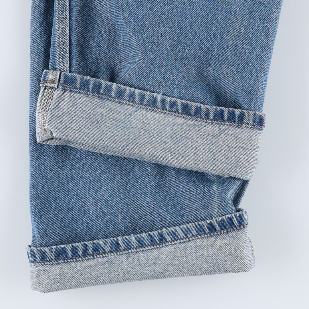 Carhartt Relaxed Fit Straight Denim Pants, Men's, Size 35 cotton blue type Vintage Second Hand