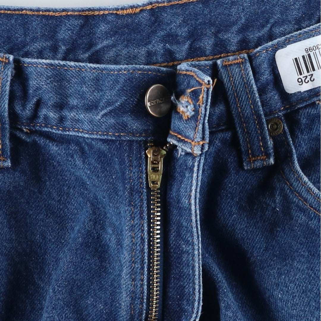 Carhartt Relaxed Fit Tapered Denim Pants for Men, W35 cotton blue type Vintage Second Hand