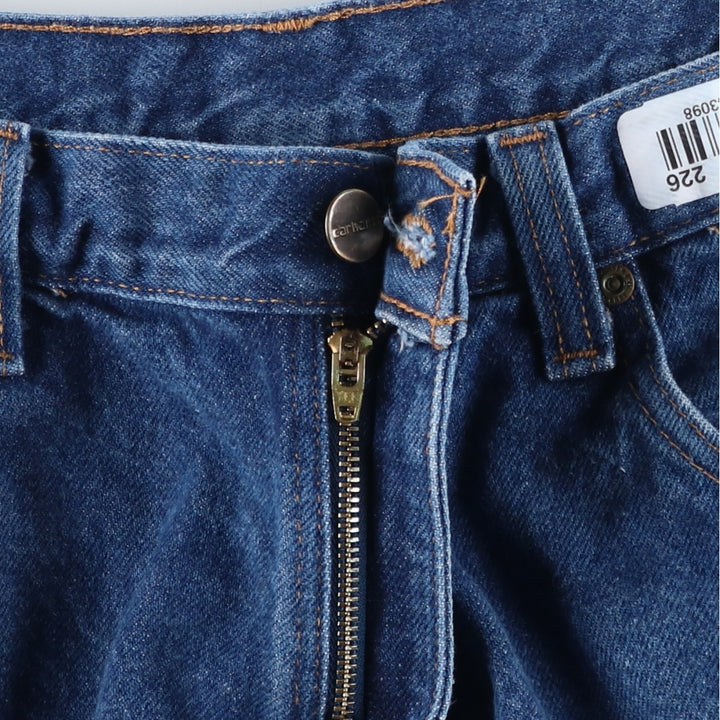 Carhartt Relaxed Fit Tapered Denim Pants for Men, W35 cotton blue type Vintage Second Hand