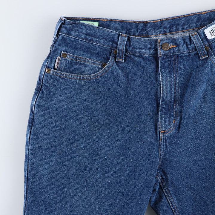 Carhartt Relaxed Fit Tapered Denim Pants for Men, W35 cotton blue type Vintage Second Hand
