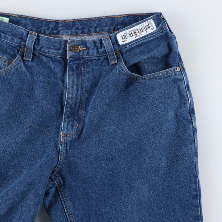 Carhartt Relaxed Fit Tapered Denim Pants for Men, W35 cotton blue type Vintage Second Hand