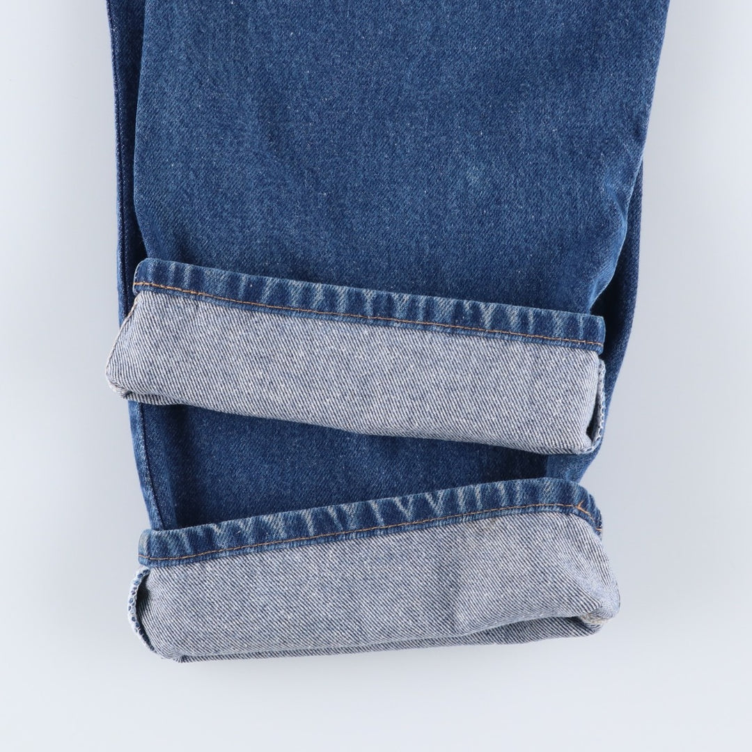 Carhartt Relaxed Fit Tapered Denim Pants for Men, W35 cotton blue type Vintage Second Hand