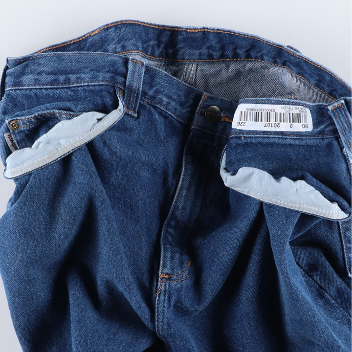 Carhartt Relaxed Fit Tapered Denim Pants for Men, W35 cotton blue type Vintage Second Hand
